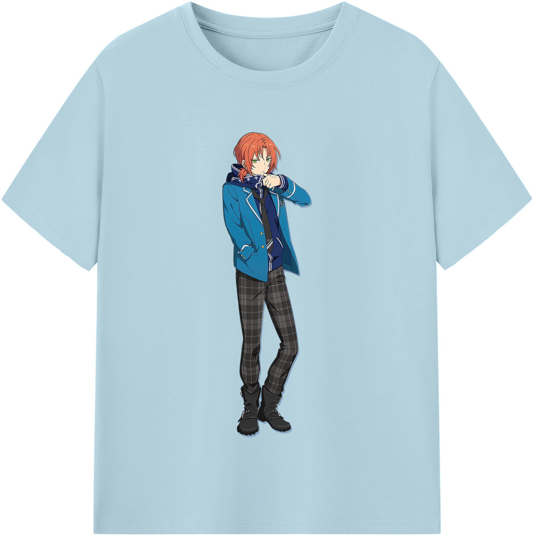 （画像用） あんさんぶるスターズ! Ensemble Stars 綿100％半袖Tシャツ（フロントプリント）